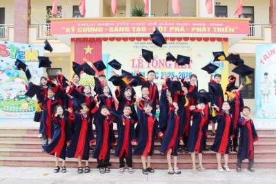 Kỷ yếu lớp 5-Lưu giữ bầu trời tuổi thơ