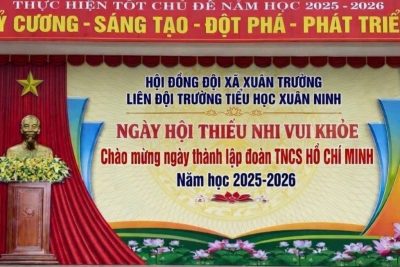 Ngày hội thiếu nhi vui khoẻ_Trường TH Xuân Ninh