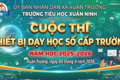Tiểu học Xuân Ninh chủ động thích ứng, nâng tầm thiết bị dạy học số
